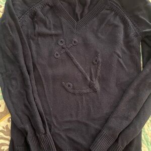 Lilly Pulitzer anchor sweater size S